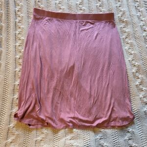 Chic Mauve Women's Mini Skirt